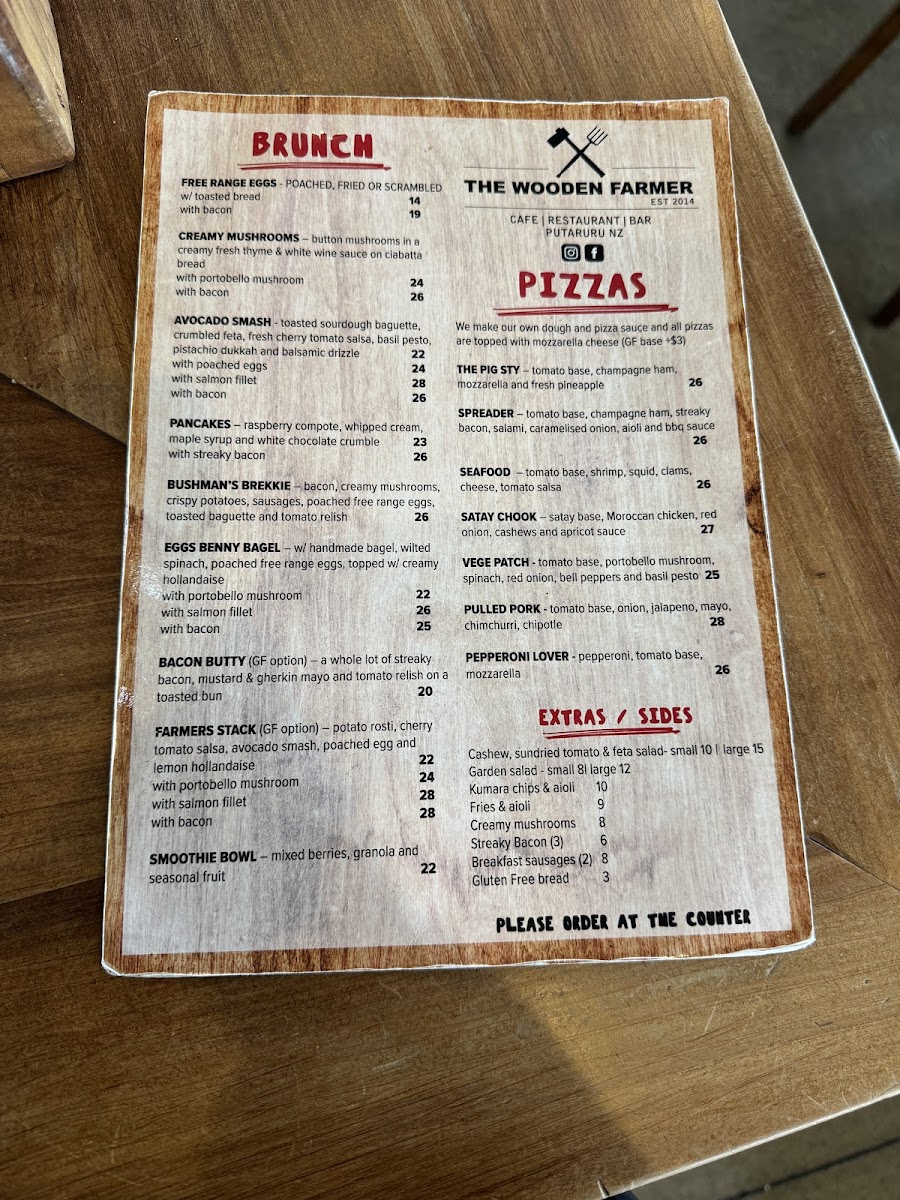 Menu The Wooden Farmer-4