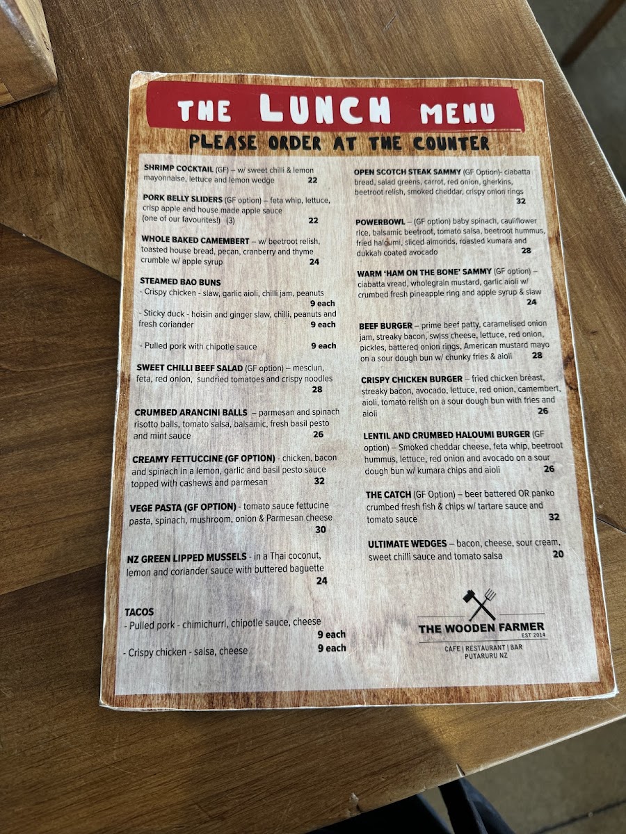 Menu The Wooden Farmer-6